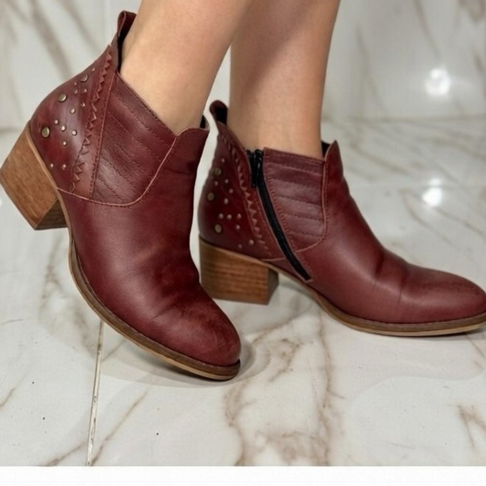 Musse & Cloud leather Ankle Boots - Picture 2 of 11